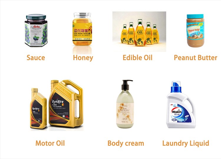 Automatisk pasta fylle maskin for matolje, saus