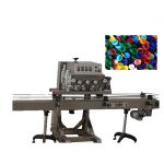 500 ml rund flaskepåfyllingsmaskin med tetning av hetten og starhjulet kjører