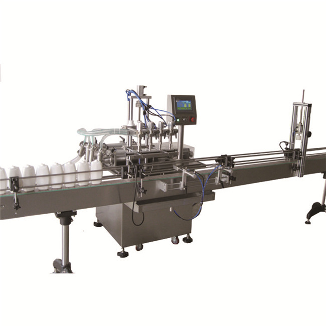 Soyasauseddikfyllingsmaskin, påfyllingsmaskin med vegetabilsk olje, sausemaskin